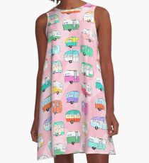 Happy Glamper A-Line Dress