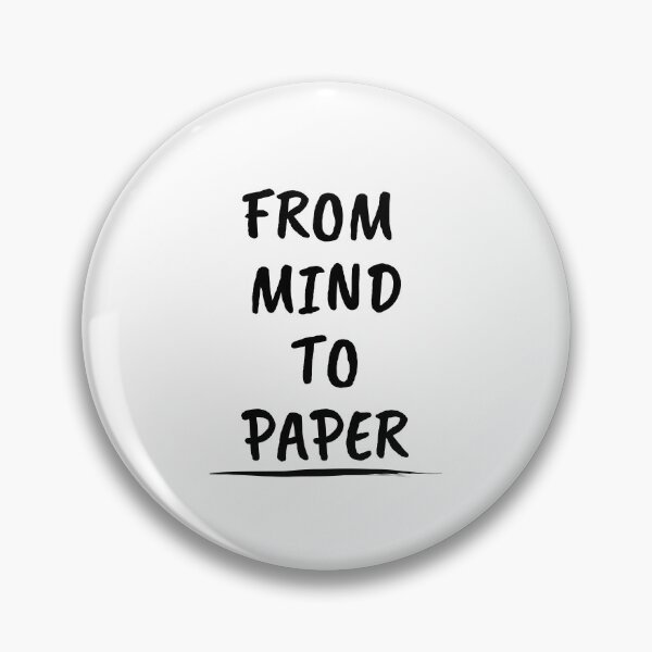 Item preview, from mind to paper - mental health, anxiety, and journaling designed and sold by Therapy by Sen.