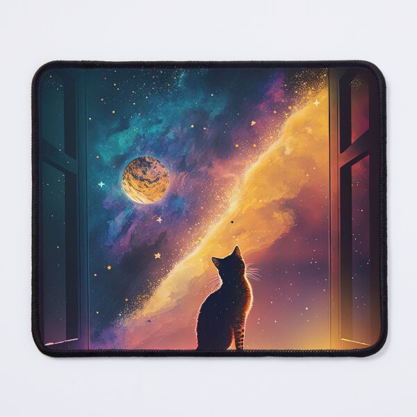 Item preview, George The Star Gazer Cat 1  designed and sold by idreamaboutcats.