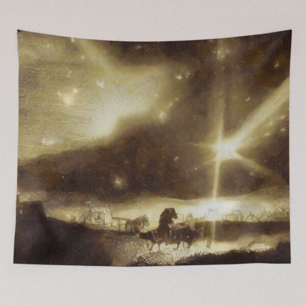Item preview, Star of Bethlehem Painting 1 designed and sold by ONE-ART.