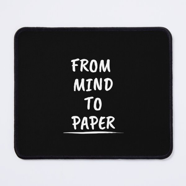 Item preview, from mind to paper - mental health, anxiety, and journaling designed and sold by Therapy by Sen.
