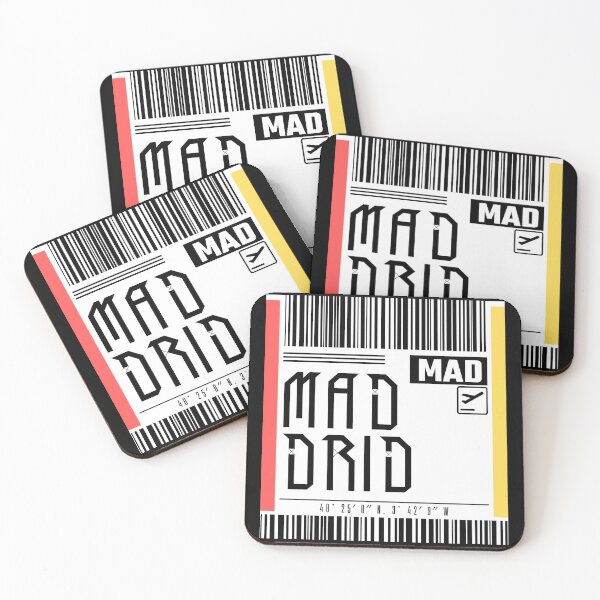 Item preview, Madrid Boarding Pass Tag designed and sold by LeddsoDello.
