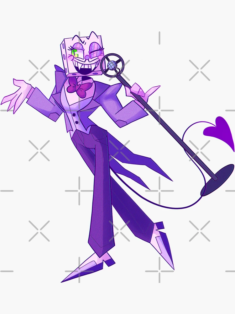 King Dice Sticker for Sale by ReeArt