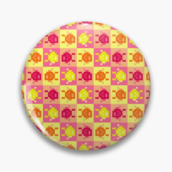 Item preview, Fancy Pixel Fishie Tiles, Red Orange Yellow designed and sold by rin3d .