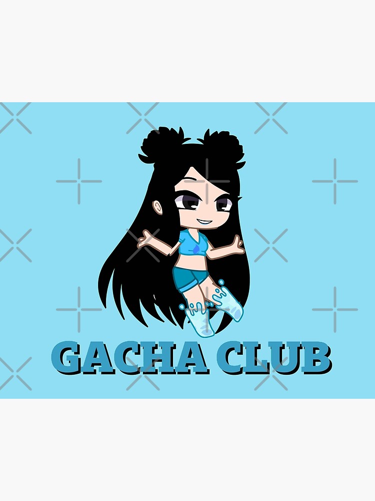Redhead girl with cool outfit Gacha club - Happy girl - Chibi gacha girl  Cheerful anime - Gacha Club dolls Art Board Print by gachanime