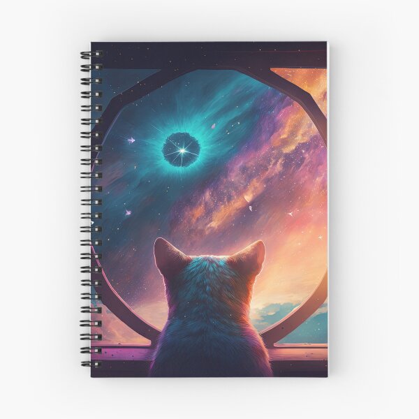 Item preview, George The Star Gazer Cat 12  designed and sold by idreamaboutcats.