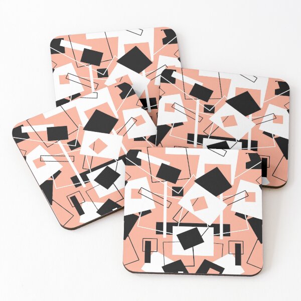 Item preview, Black White & Peach 60's Style Variation designed and sold by Heatherian.