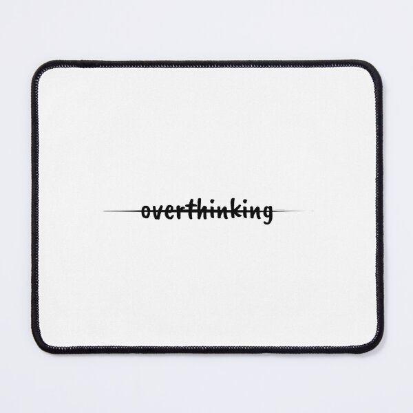 Item preview, no more overthinking - mental health, anxiety, and journaling designed and sold by Therapy by Sen.