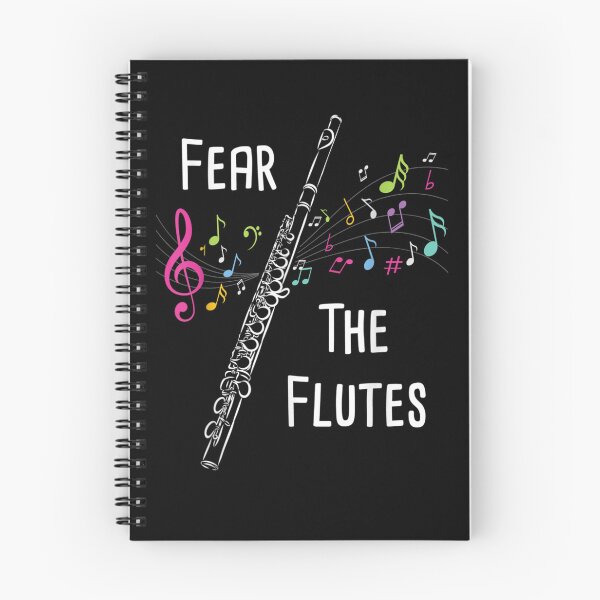 Item preview, Fear The Flutes, Flute Player Gift Flutist Marching Band Music Lover Musician designed and sold by ThePatternArt  ⭐⭐⭐⭐⭐.