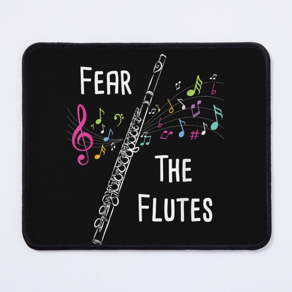 Item preview, Fear The Flutes, Flute Player Gift Flutist Marching Band Music Lover Musician designed and sold by ThePatternArt ⭐⭐⭐⭐⭐.