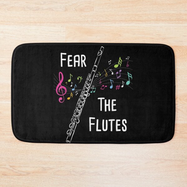 Item preview, Fear The Flutes, Flute Player Gift Flutist Marching Band Music Lover Musician designed and sold by ThePatternArt  ⭐⭐⭐⭐⭐.