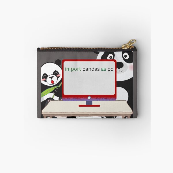 Aperçu de l'œuvre Importer des pandas en tant que pd Python Joke créée et vendue par t1n3333.