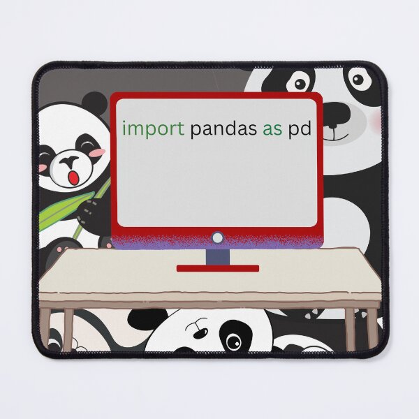 Artikelvorschau, Pandas als PD-Python-Witz importieren entworfen und verkauft von t1n3333.