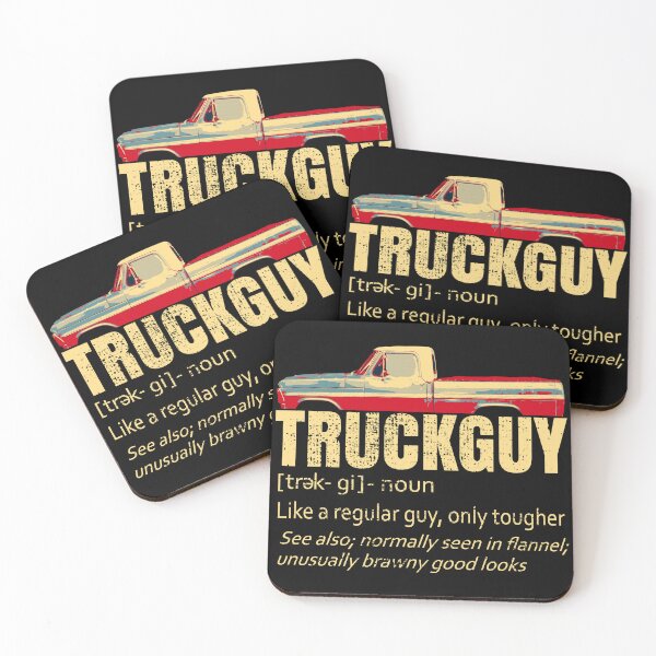 Item preview, Truck Guy Definition Grungy Funny Short Bed Pickup Bumpside Body designed and sold by CharJens.