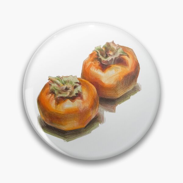 Item preview, Two Fuyu Persimmons designed and sold by WormLasagna.