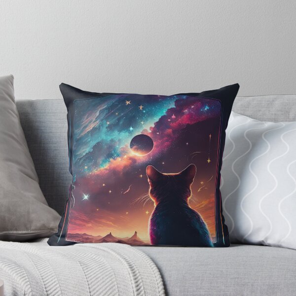 Item preview, George The Star Gazer Cat 11  designed and sold by idreamaboutcats.