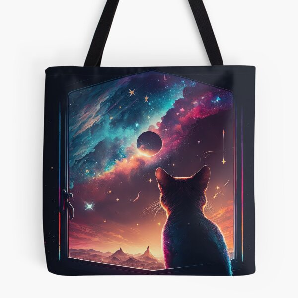 Item preview, George The Star Gazer Cat 11  designed and sold by idreamaboutcats.