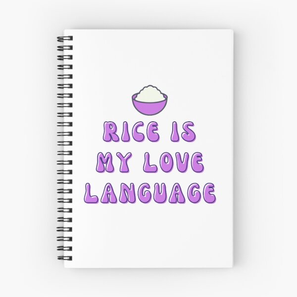 Item preview, RICE IS MY LOVE LANGUAGE designed and sold by KatisDesign.