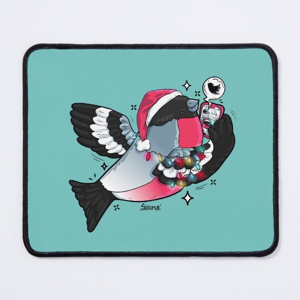 Item preview, Season's tweetings bullfinch designed and sold by SPIRIMAL.