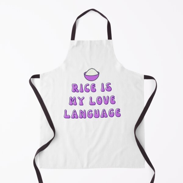 Item preview, RICE IS MY LOVE LANGUAGE designed and sold by KatisDesign.