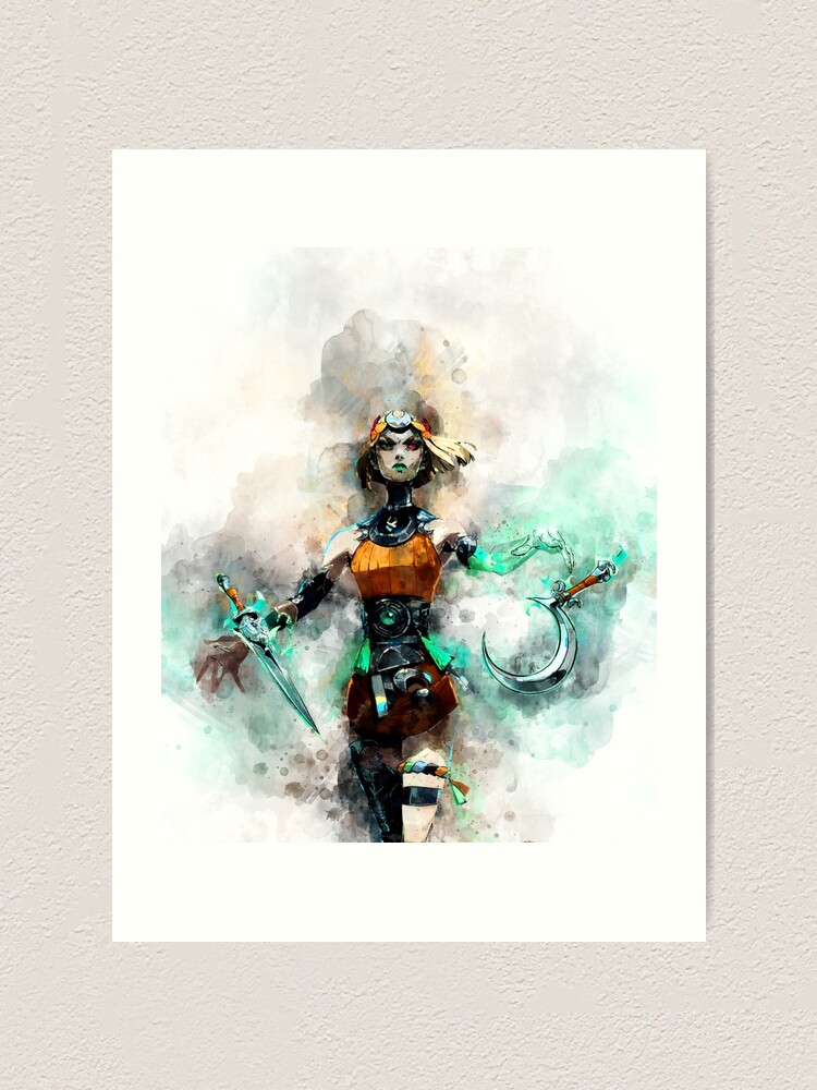 Hades 2 - Melinoe (Watercolor) | Art Print