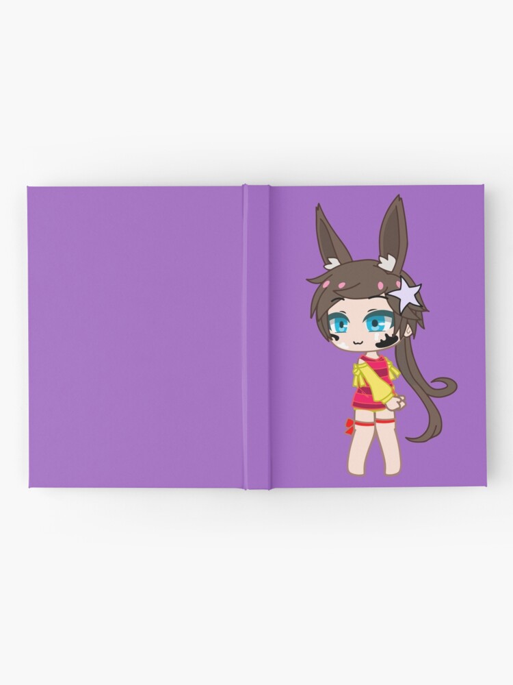 Chibi Girl Gacha Club Cheerful Rabbit - Happy Girl Sweet Star - Chibi Girl  Gacha Life Cheerful Anime - Gacha Club Dolls Hardcover Journal by  gachanime