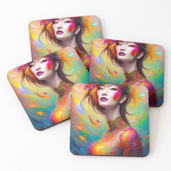 Item preview, The Beauty of the Unexpected: A Surreal Woman Portrait designed and sold by artmanikin.