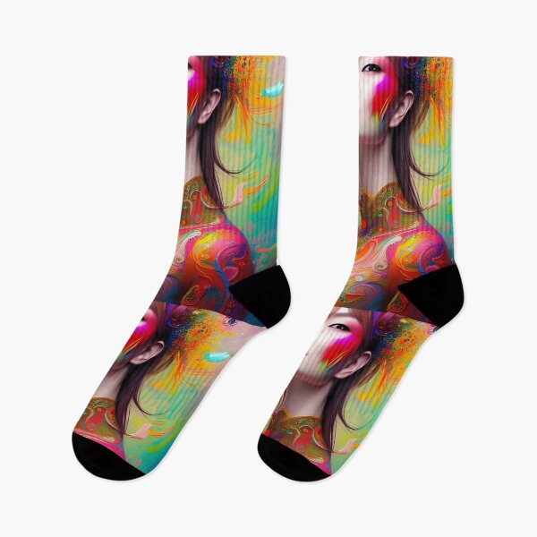 Item preview, The Beauty of the Unexpected: A Surreal Woman Portrait designed and sold by artmanikin.