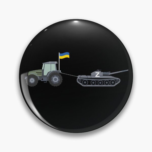 Item preview, Ukrainian Farmer Towing Russian Tank Funny designed and sold by artado.
