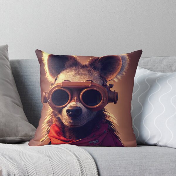 Item preview, Cyberpunk Pirate Hyena designed and sold by MimozaStudio.