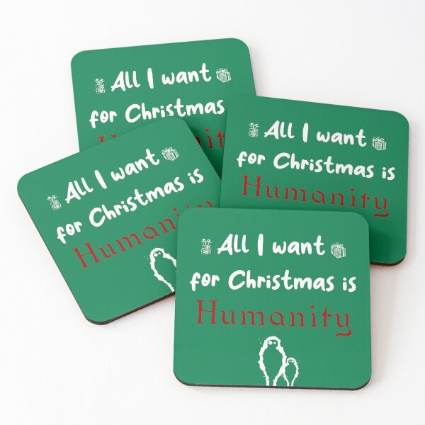 Item preview, All i want for Christmas is Humanity designed and sold by Taki93.