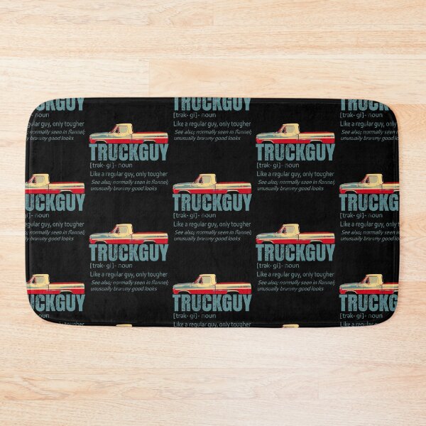 Item preview, Truck Guy Definition Grungy Funny Short Bed Pickup Bumpside Body designed and sold by CharJens.