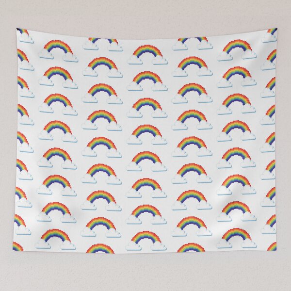 Item preview, Retro Pixel Rainbow. designed and sold by 8BitTrip.