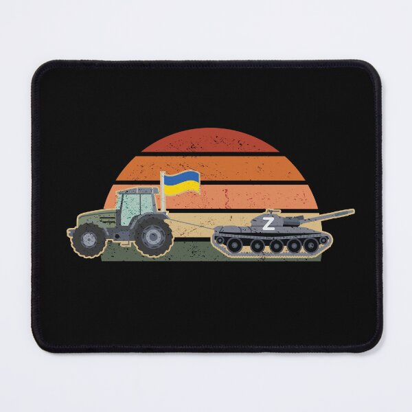 Item preview, Ukrainian Farmer Towing Russian Tank Funny designed and sold by artado.