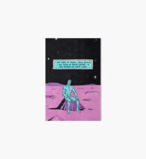 dr manhattan i'm tired Art Board