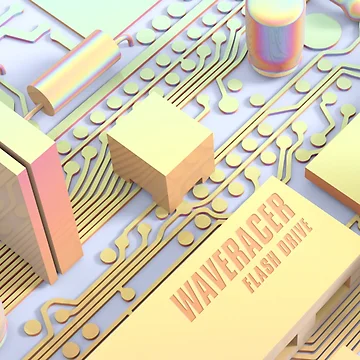 Artwork thumbnail, Wave Racer - Flash Drive by LayerZeroOne