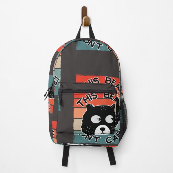 Item preview, This Bear Don't Care Retro design designed and sold by t1n3333.