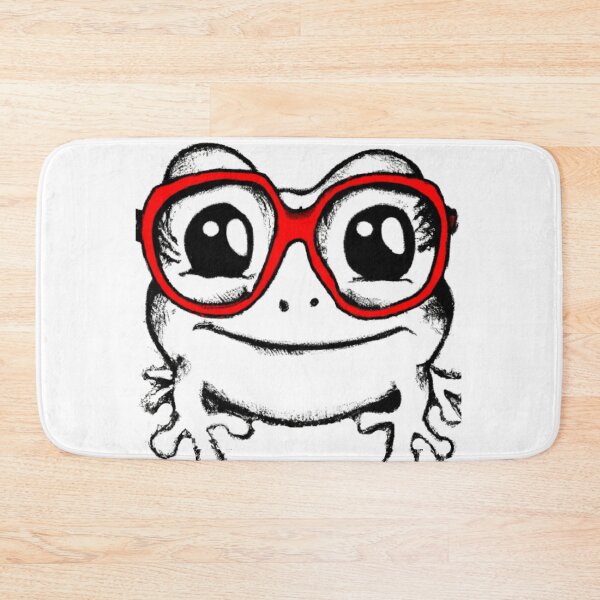 Item preview, Frog with red glasses designed and sold by Leoclothesnow.