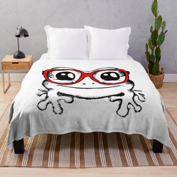 Item preview, Frog with red glasses designed and sold by Leoclothesnow.