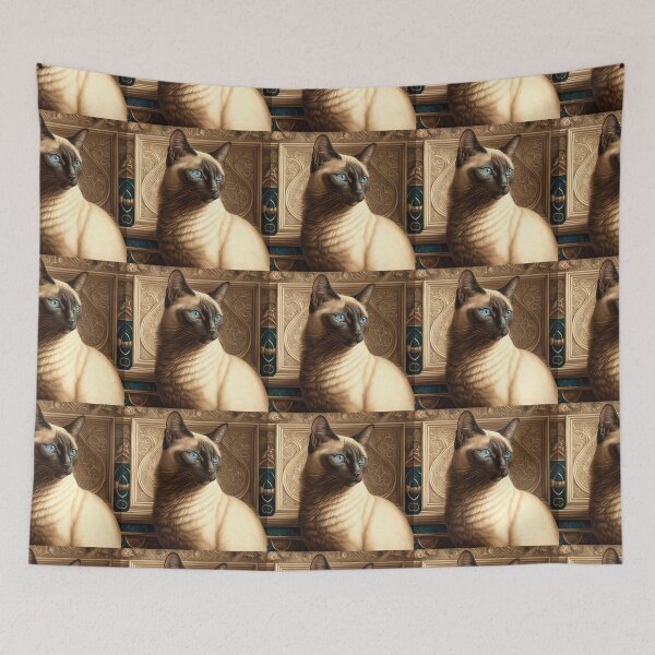 Item preview, Siamese Cat Queens 1  designed and sold by idreamaboutcats.