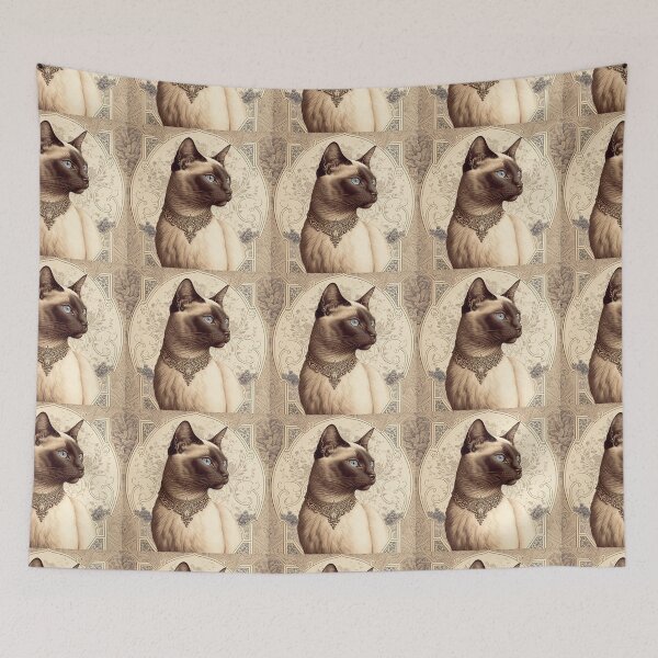 Item preview, Siamese Cat Queens 2  designed and sold by idreamaboutcats.