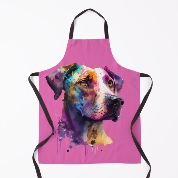 Item preview, Great Dane Dog Colourful Art | Watercolor Painting of the Great Dane designed and sold by KOTOdesign.