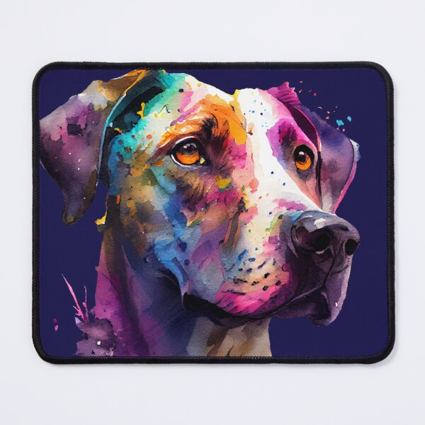 Item preview, Great Dane Dog Colourful Art | Watercolor Painting of the Great Dane designed and sold by KOTOdesign.