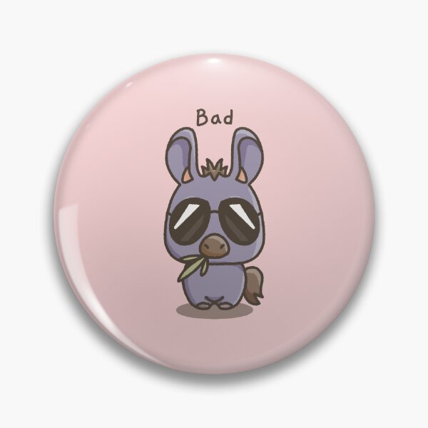 Item preview, Bad - Cute Little Donkey designed and sold by HappyDoodlen.