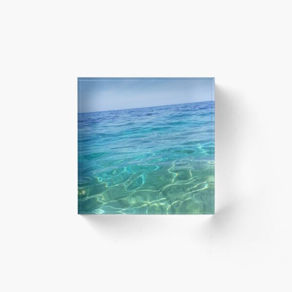 Sea Acrylic Block