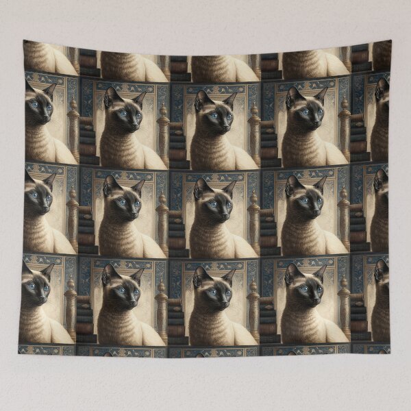 Item preview, Siamese Cat Queens 3  designed and sold by idreamaboutcats.