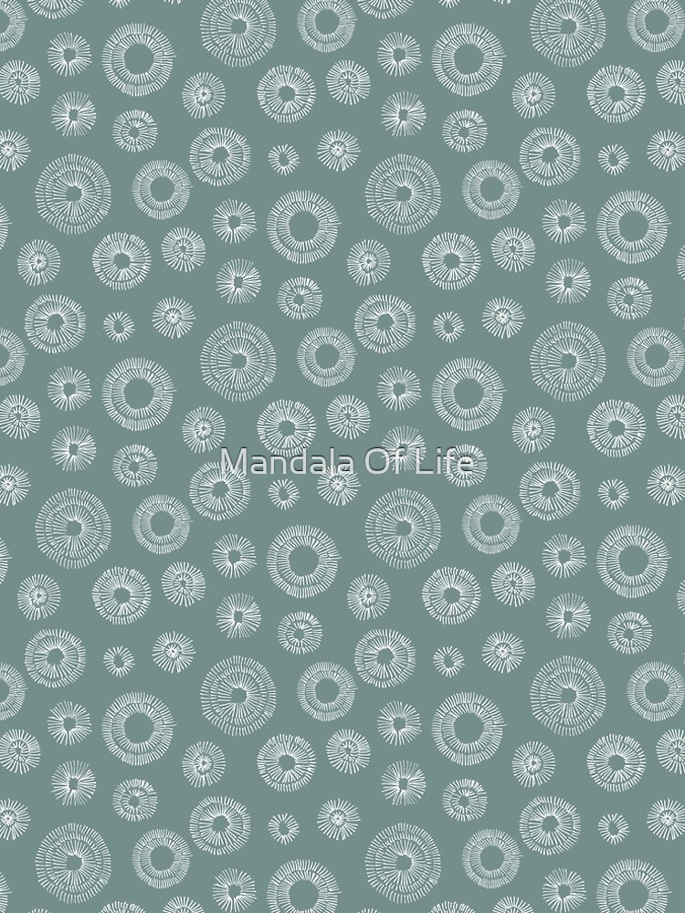 Thumbnail 5 of 5, A-Line Dress, Winter Abstracts designed and sold by PatternsofLife.