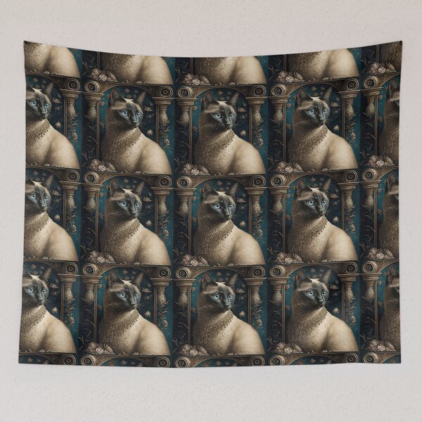 Item preview, Siamese Cat Queens 6  designed and sold by idreamaboutcats.