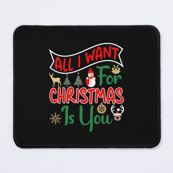 Item preview, Funny Christmas T-Shirt Design.All I Want For Christmas Is You. designed and sold by MarvellTeeZone.