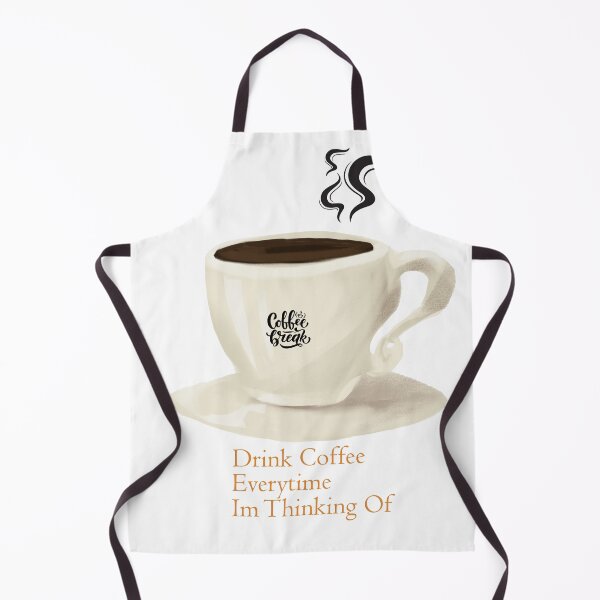 Item preview, Quote for coffe lover "Drink Coffee Everytime Im Thinking Of" designed and sold by Nuttha49POD.